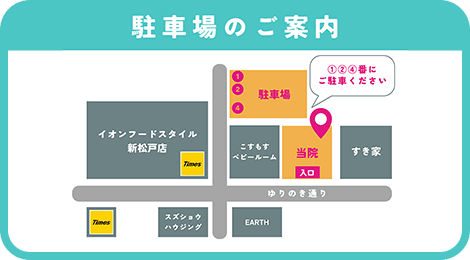 駐車場のご案内